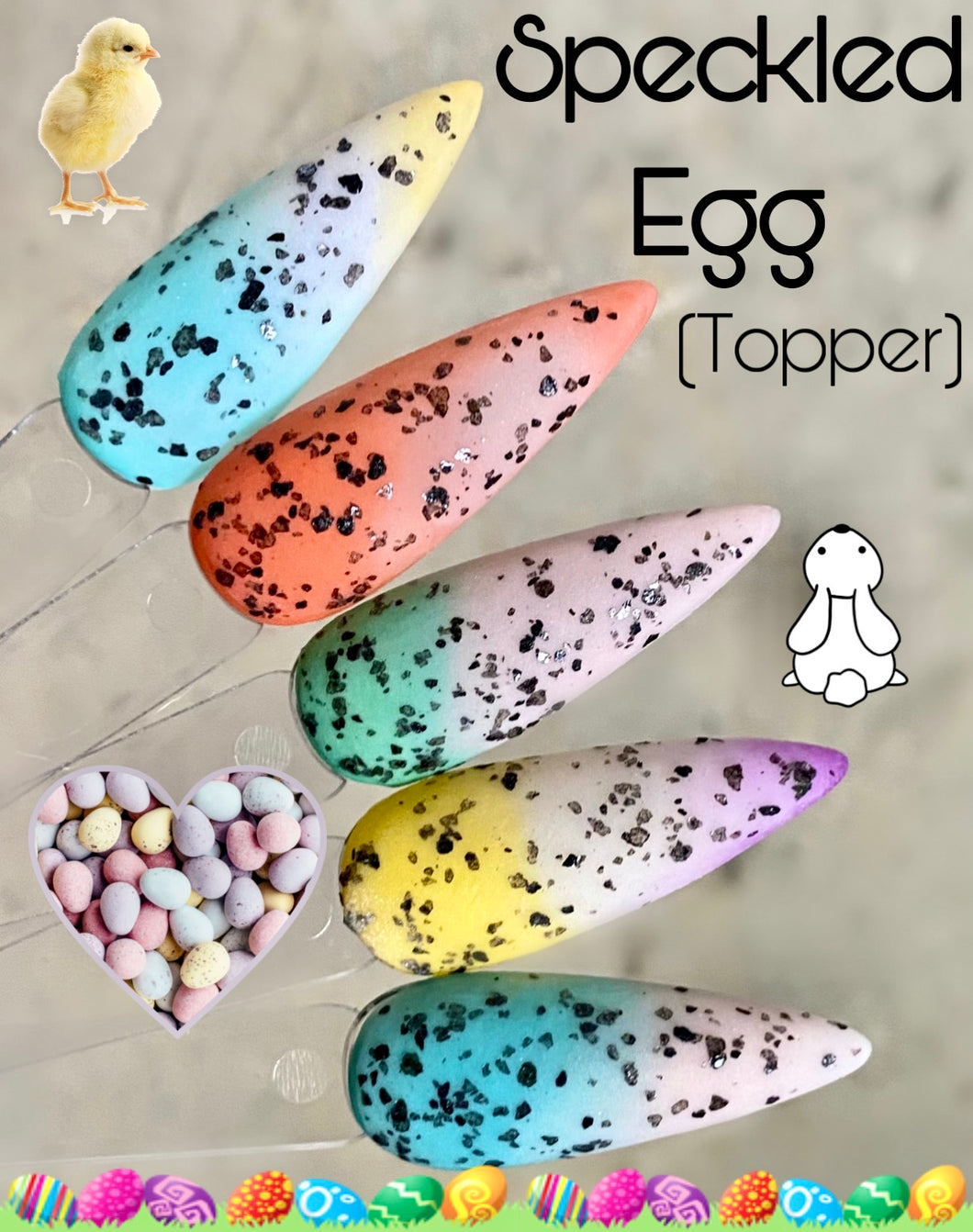Speckled Egg (topper)